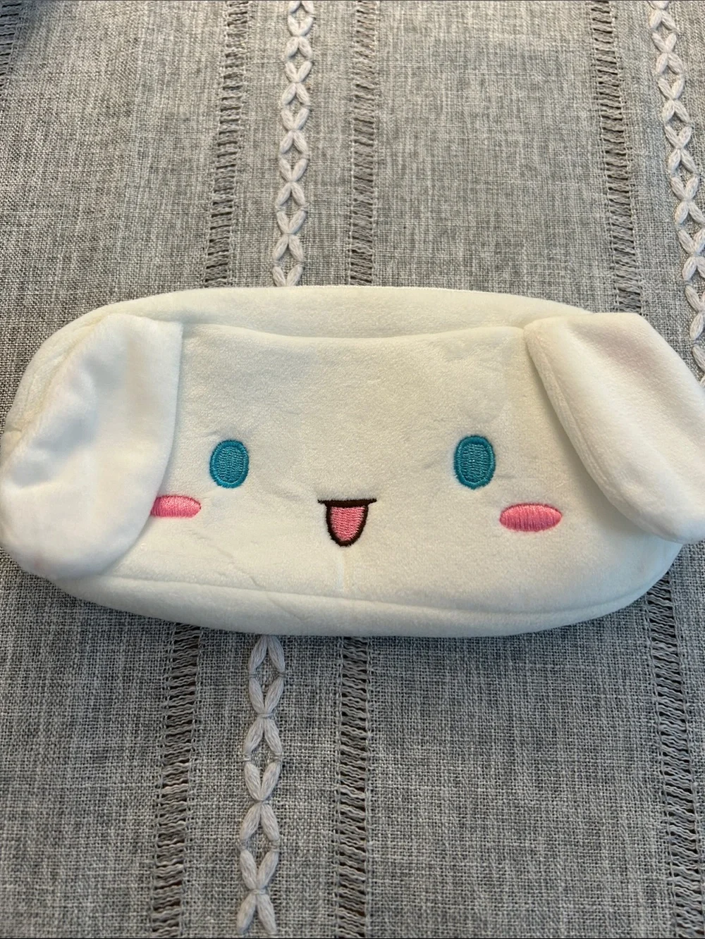 Cinnamoroll Tote Bag Set in Cream and Light Blue
